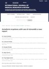 Acneiform Eruptions with Use of Minoxidil: A Case Report