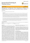 Management of Polycystic Ovary Syndrome in Women by Implementing a Healthy Lifestyle and Effective Diet: A Review