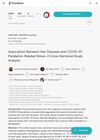 Association Between Hair Diseases and COVID-19 Pandemic-Related Stress: A Cross-Sectional Study Analysis
