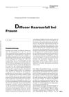 Diffuse Hair Loss in Women