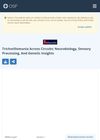 Trichotillomania Across Circuits: Neurobiology, Sensory Processing, and Genetic Insights