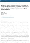 Broiler Chicken Meat Extract Increases Body Weight, Visceral Fat Mass, and Hair Production in Young Male Wistar Rats (Rattus Norvegicus)