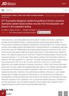 Successful Allogeneic Epidermal Grafting of Chronic Recessive Dystrophic Epidermolysis Bullosa Wounds from Hematopoietic Cell Donors in the Outpatient Setting
