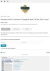 Review of the Literature: Pumpkin Seed Oil for Hair Loss