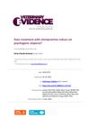 Does Treatment with Clomipramine Reduce Cat Psychogenic Alopecia?