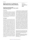Alopecia Areata in an Adolescent With Inflammatory Bowel Disease