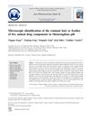 Microscopic Identification of the Remnant Hair or Feather of Five Animal Drug Components in Shenrongbian Pill