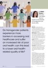Do Transgender Patients Experience More Barriers in Accessing Oral Healthcare and Suffer an Increased Risk of Poor Oral Health: Can This Lead to a Lower Oral Health-Related Quality of Life?