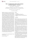 Zinc: A Complementary Factor in the Treatment of Chronic Hepatitis C?