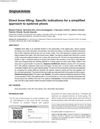 Direct Brow Lifting: Specific Indications for a Simplified Approach to Eyebrow Ptosis