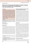 Clinical and Trichoscopic Correlation of Scalp in Patients Who Underwent Hair Transplantation