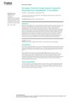 Secondary Cicatricial Scalp Alopecia Caused by Brunsting-Perry Pemphigoid: A Case Report