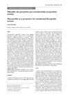 Microneedles as a Perspective for Transdermal Therapeutic Systems