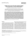 Insights Into the Role of the Wnt Signaling Pathway in the Regeneration of Animal Model Systems
