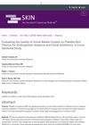 Evaluating the Quality of Social Media Content on Platelet-Rich Plasma for Androgenetic Alopecia and Facial Aesthetics: A Cross-Sectional Study