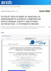 Platelet-Rich Plasma vs. Minoxidil in Androgenetic Alopecia: Comparative Effectiveness, Safety, and Patient Satisfaction – A Systematic Review