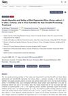 Health Benefits and Safety of Red Pigmented Rice (Oryza Sativa L.): In Vitro, Cellular, and In Vivo Activities for Hair Growth Promoting Treatment