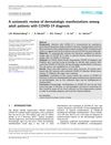 A Systematic Review of Dermatologic Manifestations Among Adult Patients With COVID-19 Diagnosis