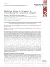 Can Dermal Delivery of Therapeutics Be Improved Using Thermoresponsive Nanogels?