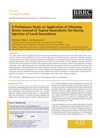 A Preliminary Study on the Application of a Vibrating Device Instead of Topical Anesthetic Gel During Injection of Local Anesthesia