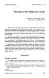 Hirsutism in Adolescent Females