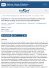 Evaluation of Porcine-Derived Placental Powder for Skin Wound Healing in a Rat Model