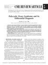 Polycystic Ovary Syndrome and Its Differential Diagnosis