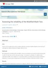 Assessing the Reliability of the Modified Wash Test