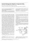 Female Androgenetic Alopecia: A Separate Entity