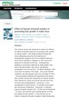 Effect of Topical Minoxidil Solution in Promoting Hair Growth in Male Mice