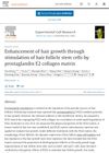 Enhancement of Hair Growth Through Stimulation of Hair Follicle Stem Cells by Prostaglandin E2 Collagen Matrix
