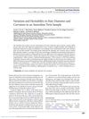 Variation and Heritability in Hair Diameter and Curvature in an Australian Twin Sample