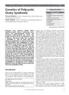 Genetics of Polycystic Ovary Syndrome