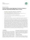 Can the Second to Fourth Digit Ratio (2D:4D) Be a Marker to Determine Ankylosing Spondylitis Disease Activity?