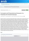 Formulation and Physicochemical Evaluation of a Polyherbal Anti-Dandruff Shampoo