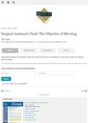 Surgical Assistant’s Pearl: The Objective of Slivering