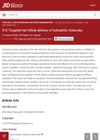 Targeted Hair Follicle Delivery of Hydrophilic Molecules