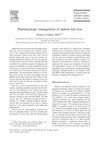 Pharmacologic Management of Pattern Hair Loss