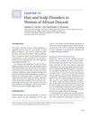 Hair and Scalp Disorders in Women of African Descent