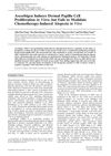 Ascorbigen Induces Dermal Papilla Cell Proliferation In Vitro, But Fails To Modulate Chemotherapy-Induced Alopecia In Vivo