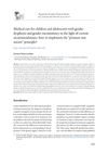 Medical Care for Children and Adolescents with Gender Dysphoria and Gender Inconsistency in Light of Current Recommendations: How to Implement the 'Primum Non Nocere' Principle?