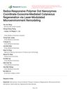 Redox-Responsive Polymer Dot Nanozymes Coordinate Exosome-Mediated Cutaneous Regeneration via Laser-Modulated Microenvironment Remodeling