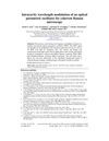 Intracavity Wavelength Modulation of an Optical Parametric Oscillator for Coherent Raman Microscopy