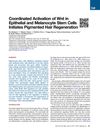 Coordinated Activation of Wnt in Epithelial and Melanocyte Stem Cells Initiates Pigmented Hair Regeneration