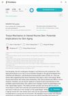 Tissue Mechanics in Haired Murine Skin: Potential Implications for Skin Aging