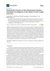 Towards Best Practice in Hair Metabolomic Studies: Systematic Investigation on the Impact of Hair Length and Color