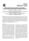 Development and Evaluation of Polyherbal Formulations for Hair Growth-Promoting Activity