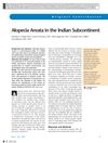 Alopecia Areata in the Indian Subcontinent