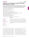 Guidelines for the Management of Vitiligo: The European Dermatology Forum Consensus