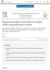 Functional Analysis of Vitamin D Receptor Using Adenovirus Vector